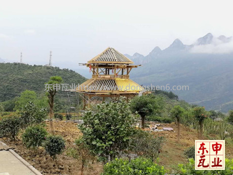 古建鋁瓦古亭 古建鋁瓦古亭